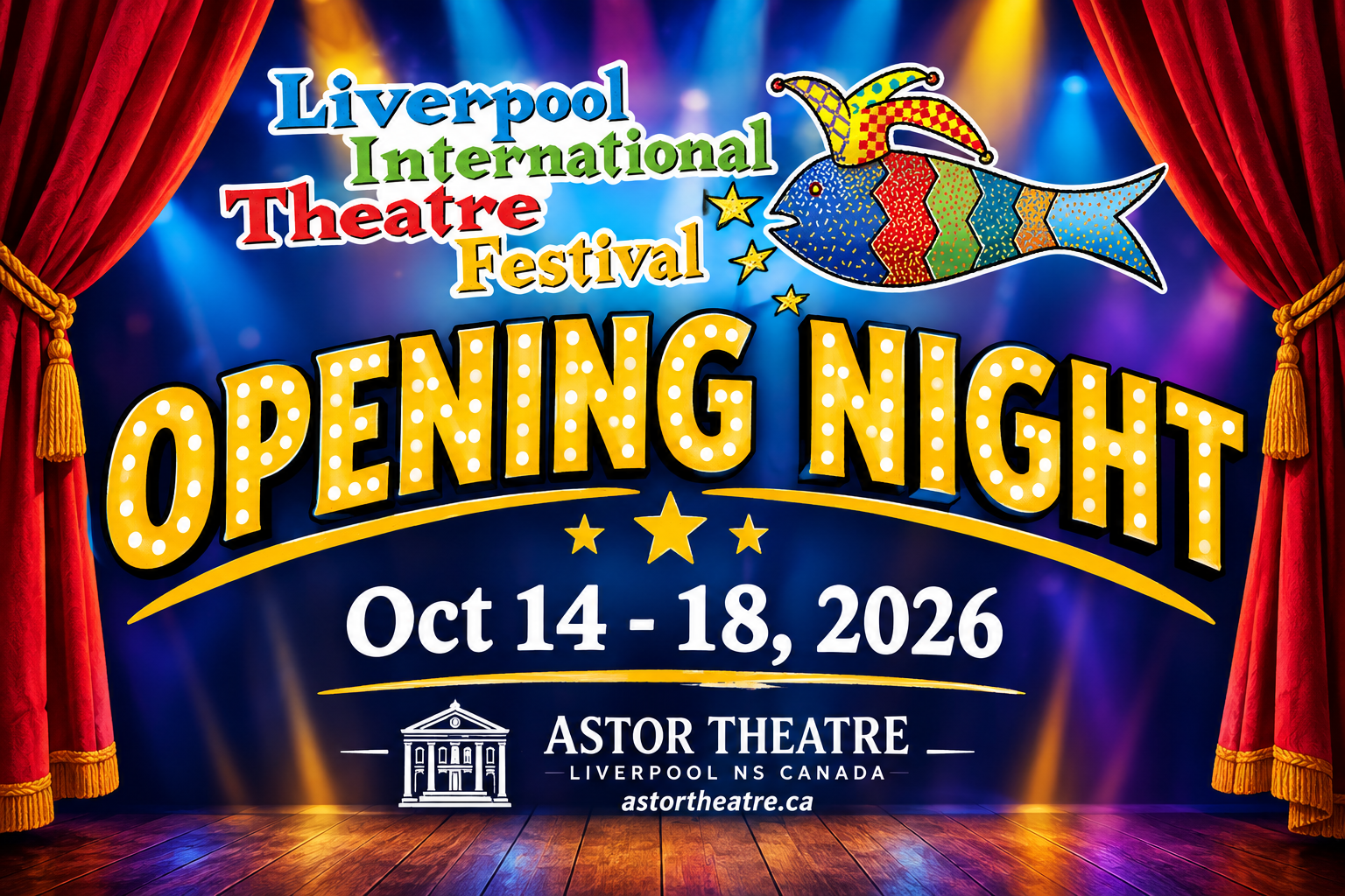 LITF Opening Night - Liverpool International Theatre Festival, Oct 14-18, 2026, Astor Theatre